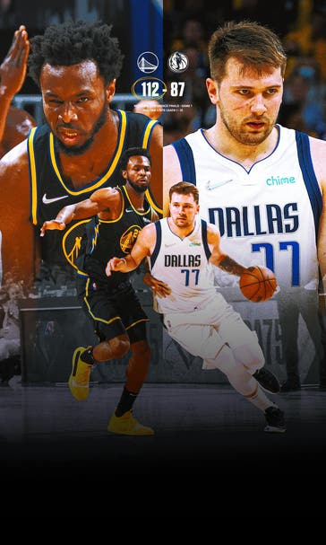 Warriors' Andrew Wiggins steps into spotlight, locks down Luka Dončić